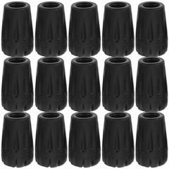 15PCS Walking Pole Tips Nonskid Cane Protectors Cane Foot Protectors Cane Tips