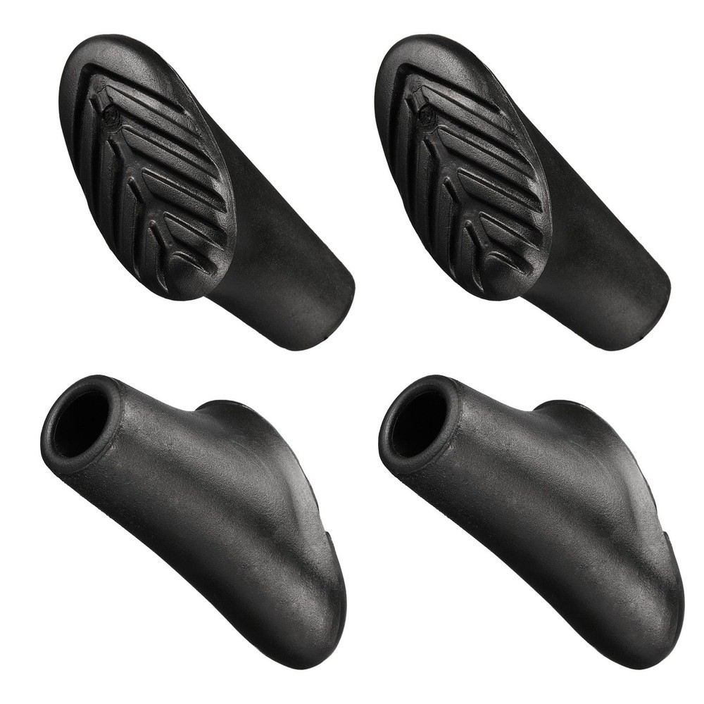 4Pcs Trekking Pole Accessories Walking Stick Tip Protectors Replacement