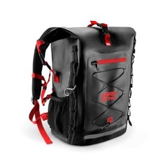 Waterproof Backpack Dry Bag/35L/55L/85L – Heavy Duty Roll-Top 25L Black Red