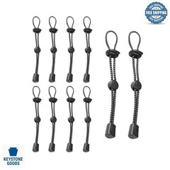 10 Pack Outdoor Hiking Stick & Gear Holders with Reflective Strips