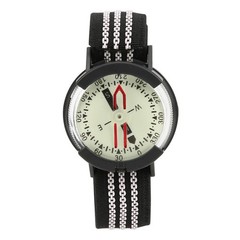 Adjustable Waterproof Compass Watch For Diving Camping FOVX