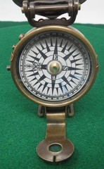 AM Authentic Models WWII Brass Compass, Made in India