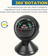 Car Compass,Compass for Car,Automotive Compass Ball,Car Accessories Auto Compass