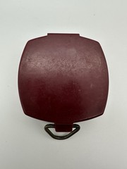 Vintage Taylor Gydeway Red Bakelite Pocket Compass Points North