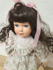 Artist doll porcelain doll 36 cm collector rarity Vintage