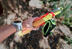LEKI Ultratrail FX ONE trail running carbon poles shark frame hand strap 105 cm