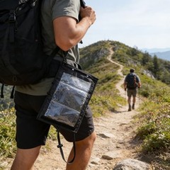 Waterproof Map Case,Map Pouch,Map Case Waterproof Military, Hiking Map Pouch