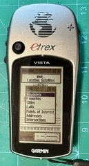 Garmin eTrex Vista Handheld GPS Personal Navigator w/ Manuals – Tested