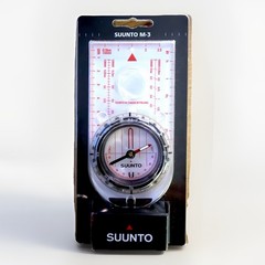 Suunto M-3 NH Compass Baseplate Hiking Made Finland New Sealed Free Shipping