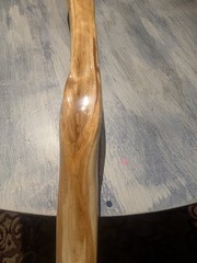 60″ – Hand Carved Diamond Willow – Finished with apoxy – Hiking / Walking Stick