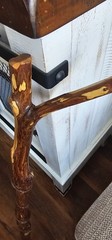 Handmade 37″ Wood Walking Hiking Stick Cane