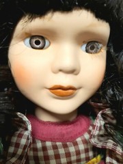 Artist doll porcelain doll 39 cm collector rarity Vintage
