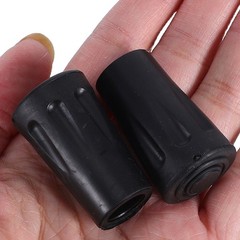 25 Pcs Hiking Pole Rubber Tips Replacement Walking Cane Replacements Heavy Duty