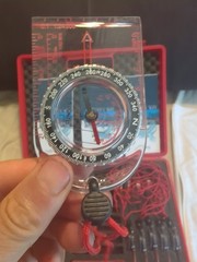 🔥 Suunto A-10 Partner II Compass A10 Hiking Scouting School Made in Finland 🔥