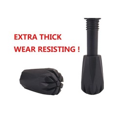 Accesorios para bastones de trekking Puntas de goma extra gruesas Soporte nieve