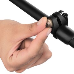 Aluminum Adjustable Quick Lock Trekking Poles with EVA Grip, 1 Hiking Pole