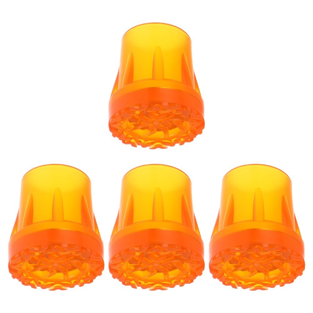 8 Pcs Underarm Crutch Foot Pads Walking Accessories Tips Bottom Caps