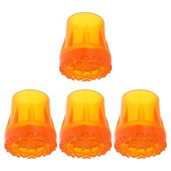 8 Pcs Underarm Crutch Foot Pads Walking Accessories Tips Bottom Caps