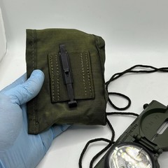 Cammenga Compass Model 3H Military NSN 6605-01-196-6971 TESTED Olive Pouch