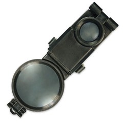 MULTI-FUNCTIONAL SURVIVAL COMPASS BINOCULARS SIGNAL MIRROR MAGNIFYING GLASS TOOL