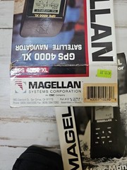 Magellan GPS 4000 XL Handheld Satellite Navigator Case And Box Tested Bundle
