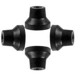 4PCS Crutch Tips Rubber Cane Tip Heavy Duty Crutches Pad Non- Cane Tips