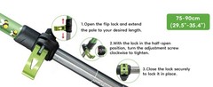 2-Pack 7075 Aluminum Ultralight Folding Trekking Poles, Professional Walking