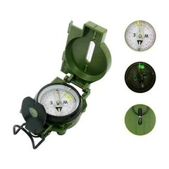 Military Lensatic Compass Tactical Survival Hiking Camping Navigation Tool