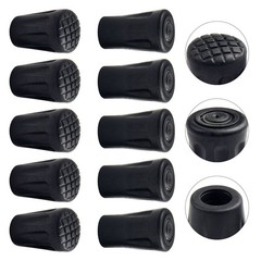 Long Lasting 5pcs Trekking Pole Tip Cap Preserve Your Walking Stick’s Condition