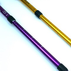 Hiking Stick 110 Cm 4 Section Aluminum Alloy Walking Trekking Poles