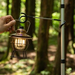 Outdoor Portable S Hook Non-Slip Hanging Hook for Camping Gear 27×4.2×5.5cm
