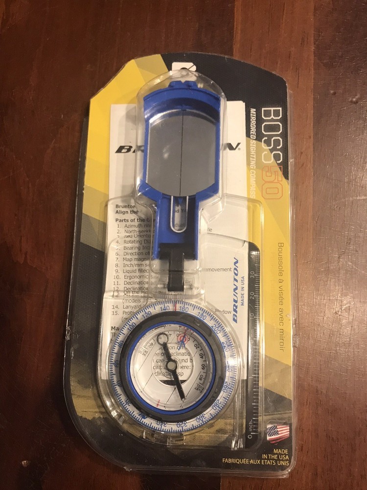 Brunton O.S.S 50M Mirrored Compass Orbital Sigting System New