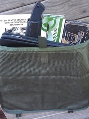 25 ea MOLLE II Pouch Lid Flap Large Ruck FIELD Pack USGI Woodland CAMO MAP