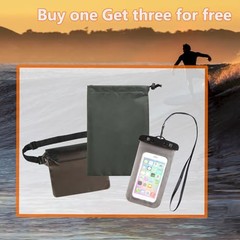 Dry Bag Backpack, 20L Dry Bags Waterproof with Waist Pouch and Phone Green