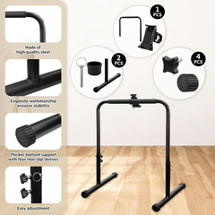 24.4 Inch Wide Handle Bar for Walking Pad Only with Phone Holder Adjustable Hand