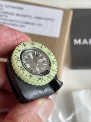 MARATHON WRIST COMPASS CLIP ON GENUINE, CO194005 , GLOW IN DARK New In Box Army