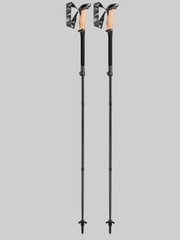 Leki Trekking Pole – Black Series FX Carbon 110-130cm – Black/Clear/Naturalcar