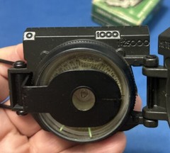 Vintage Lensatic Compass Model CD-103LA