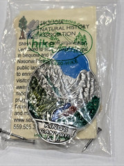 Lot of 4 Hike America Walking Stick Badges Mounts: Colorado Kings Canyon Glacier