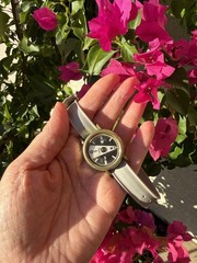 🧭Vintage Taylor Rochester N.Y. USA Wrist Compass Used, Working!
