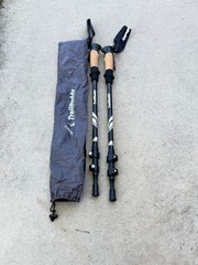 Set of Trail Buddy Trekking Poles 105-135CM Black – 12K