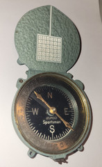 VINTAGE LEUPOLD SPORTSMAN COMPASS NICE!!!