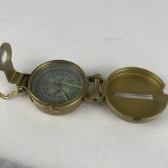 Vintage “Kiffe” Military Style Lensatic Compass Japan Liquid Filled Rare