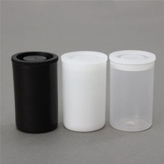 10-100pcs Plastic Empty Black/White Bottle 35mm Film Cans Canisters Containers