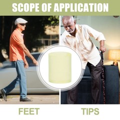 Blind Cane Walking Stick Walker Coasters Tips for Old People Grip