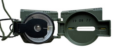Cammenga Model 3H Tritium Lensatic Compass Olive Drab US Military Issue