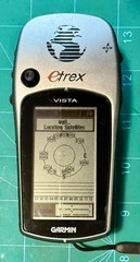 Garmin eTrex Vista Handheld GPS Personal Navigator w/ Manuals – Tested