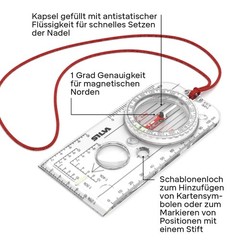Silva Expedition 4 Compass Advanced Navigation Tool for Outdoor Enthusiasts