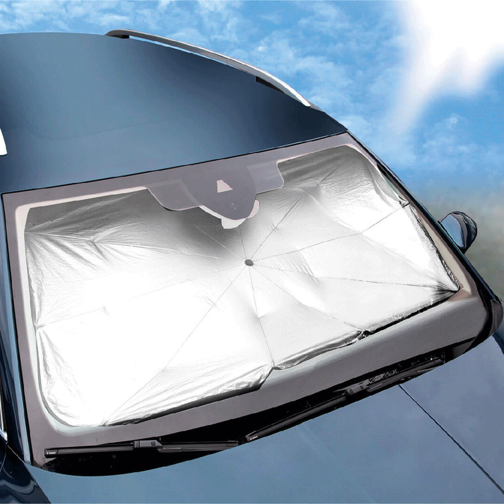 Maximex Car Front Windscreen Sun & Heat Protection 138×73 cm, High Reflective…