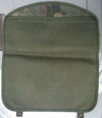 25 ea MOLLE II Pouch Lid Flap Large Ruck FIELD Pack USGI Woodland CAMO MAP